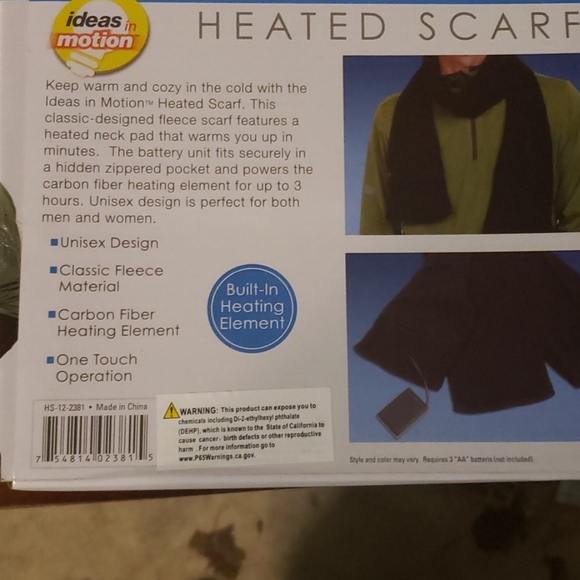 Heated scarf - Picture 2 of 2